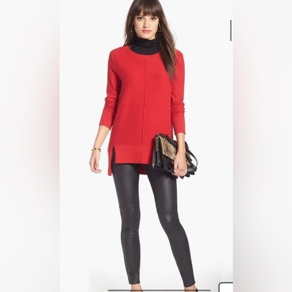 Trouvé Black Faux MidRise Lightly Texture Moto Inspo Leather Leggings 80s Punk M - Picture 3 of 14